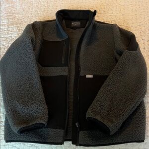Figs on shift Sherpa jacket